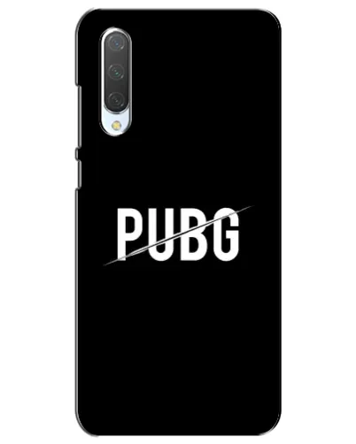 Чохол для Xiaomi Mi CC9e з картинкою «PUBG — білий логотип»