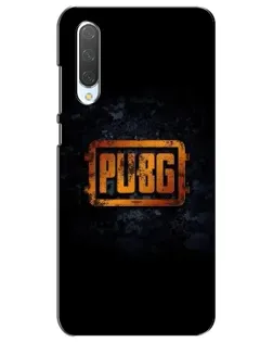 Чохол для Xiaomi Mi CC9e з картинкою «PUBG — золотий логотип»