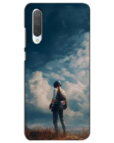 Чохол для Xiaomi Mi CC9e з картинкою «Герой PUBG на скелі»