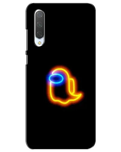 Чохол для Xiaomi Mi CC9e з картинкою «Among Us неонове сяйво»