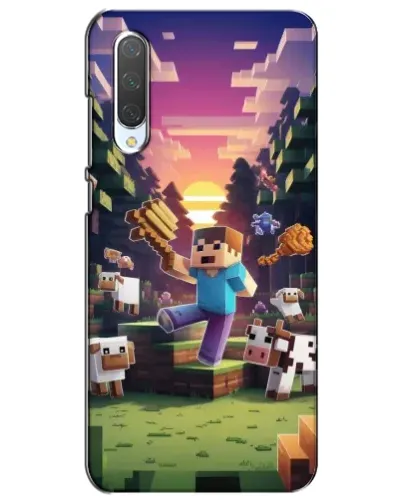 Чохол для Xiaomi Mi CC9e з картинкою «Стів на фермі»