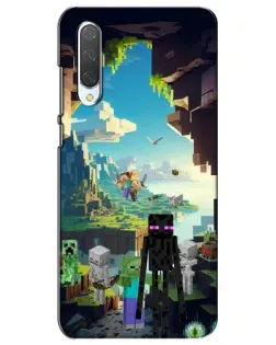 Чохол для Xiaomi Mi CC9e з картинкою «Ендермен у лісі»