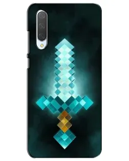 Чохол для Xiaomi Mi CC9e з картинкою «Алмазний меч неон»