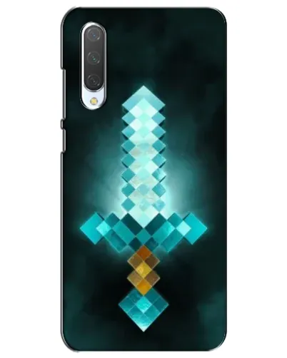 Чохол для Xiaomi Mi CC9e з картинкою «Алмазний меч неон»