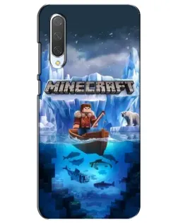 Чохол для Xiaomi Mi CC9e з картинкою «Minecraft льодянийсвіт»