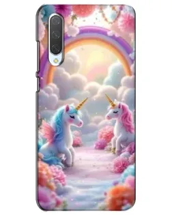 Чехол для Xiaomi Mi CC9e с картинкой «Радуга и единороги» Чехол для Xiaomi Mi CC9e с картинкой «Радуга и единороги»