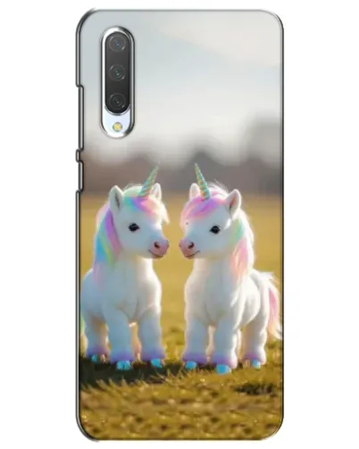 Чехол для Xiaomi Mi CC9e с картинкой «Пара единорогов» Чехол для Xiaomi Mi CC9e с картинкой «Пара единорогов»