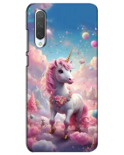 Чехол для Xiaomi Mi CC9e с картинкой «Единорог среди облаков»