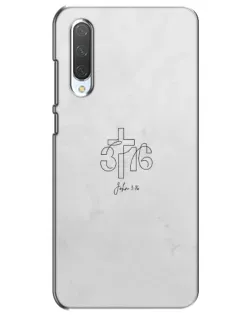 Чехол для Xiaomi Mi CC9e с картинкой «Иоанна 3:16 Крест»