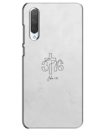 Чехол для Xiaomi Mi CC9e с картинкой «Иоанна 3:16 Крест»