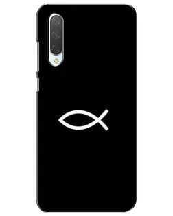 Чохол для Xiaomi Mi CC9e з картинкою «Символ риби Jesus»
