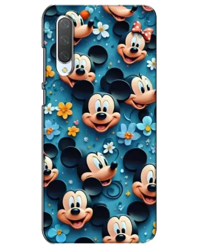 Чехол для Xiaomi Mi CC9e с картинкой «Паттерн Микки и Минни»