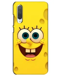 Чехол для Xiaomi Mi CC9e с картинкой «Губка Боб улыбка»