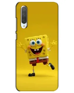 Чехол для Xiaomi Mi CC9e с картинкой «Позитивный Губка Боб»