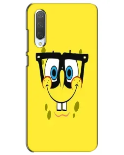 Чехол для Xiaomi Mi CC9e с картинкой «Минималистичный Спанч Боб»