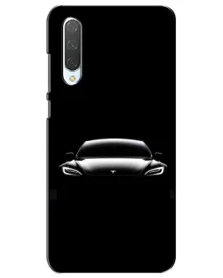 Чехол для Xiaomi Mi CC9e с картинкой «Фары Tesla Night»