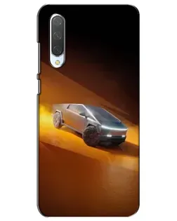 Чехол для Xiaomi Mi CC9e с картинкой «Cybertruck в пустыне»