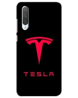 Чехол для Xiaomi Mi CC9e с картинкой «Tesla Red Logo»