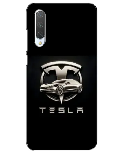 Чехол для Xiaomi Mi CC9e с картинкой «Tesla — серебристое авто» Чехол для Xiaomi Mi CC9e с картинкой «Tesla — серебристое авто»