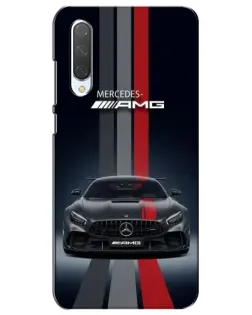 Чехол для Xiaomi Mi CC9e с картинкой «Mercedes — белый карбон» Чехол для Xiaomi Mi CC9e с картинкой «Mercedes — белый карбон»