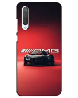 Чехол для Xiaomi Mi CC9e с картинкой «Mercedes AMG — красная линия»