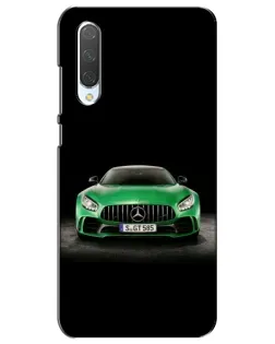 Чехол для Xiaomi Mi CC9e с картинкой «Mercedes — неоновый лого»