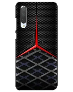 Чехол для Xiaomi Mi CC9e с картинкой «Mercedes Carbon Grid»