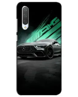 Чехол для Xiaomi Mi CC9e с картинкой «Темный Mercedes AMG»
