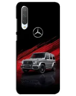 Чехол для Xiaomi Mi CC9e с картинкой «Mercedes G-Class красный»