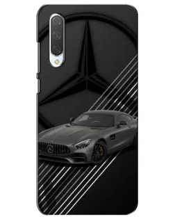 Чехол для Xiaomi Mi CC9e с картинкой «Mercedes AMG — графика»