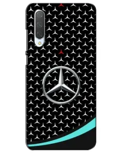 Чехол для Xiaomi Mi CC9e с картинкой «Mercedes — бирюзовый акцент»