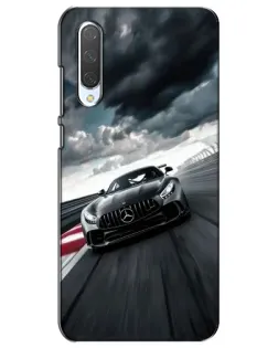 Чехол для Xiaomi Mi CC9e с картинкой «Гоночный Mercedes AMG»