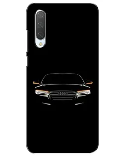 Чехол для Xiaomi Mi CC9e с картинкой «Audi — ночной контур»