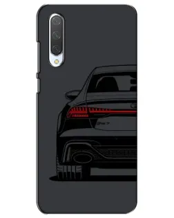 Чехол для Xiaomi Mi CC9e с картинкой «Задняя часть Audi — арт»