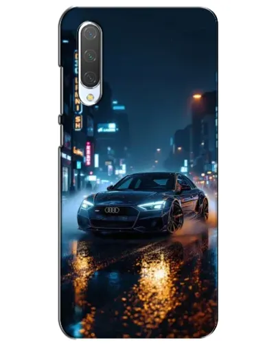 Чехол для Xiaomi Mi CC9e с картинкой «Ночной город и Audi» Чехол для Xiaomi Mi CC9e с картинкой «Ночной город и Audi»