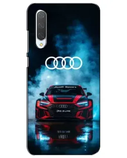 Чехол для Xiaomi Mi CC9e с картинкой «Audi Sport — неон»