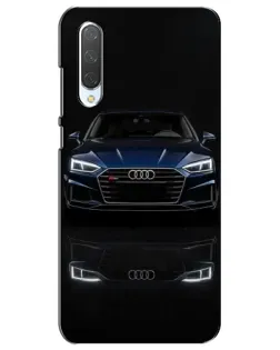 Чехол для Xiaomi Mi CC9e с картинкой «Audi — ночное отражение»