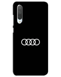 Чехол для Xiaomi Mi CC9e с картинкой «Audi White Logo»