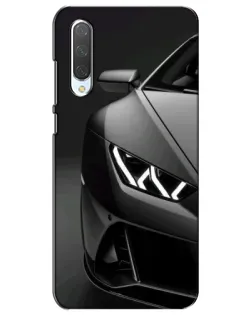 Чехол для Xiaomi Mi CC9e с картинкой «Lamborghini фары детализация»