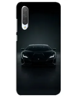 Чехол для Xiaomi Mi CC9e с картинкой «Черный Lamborghini Aventador»