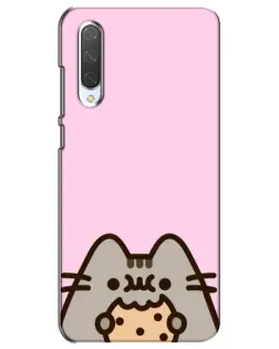 Чехол для Xiaomi Mi CC9e с картинкой «Pusheen и печенье» Чехол для Xiaomi Mi CC9e с картинкой «Pusheen и печенье»