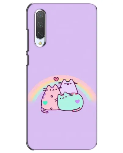 Чехол для Xiaomi Mi CC9e с картинкой «Радужные Пушины»