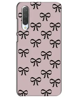 Чехол для Xiaomi Mi CC9e с картинкой «Черные бантики»