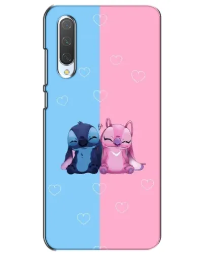 Чехол для Xiaomi Mi CC9e с картинкой «Stitch и Angel Love» Чехол для Xiaomi Mi CC9e с картинкой «Stitch и Angel Love»
