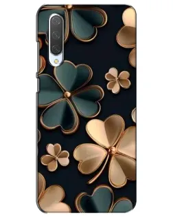 Чехол для Xiaomi Mi CC9e с картинкой «Клевер в золоте»