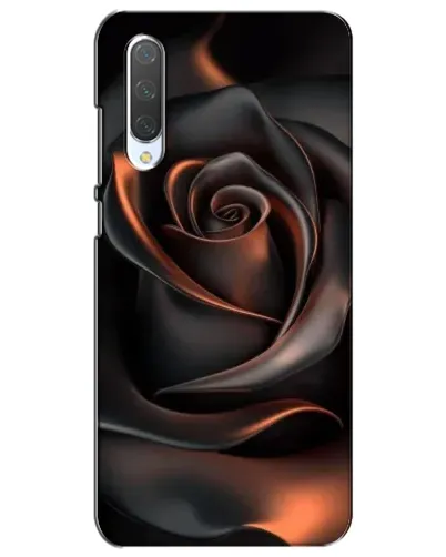 Чехол для Xiaomi Mi CC9e с картинкой «Шелковая черная роза»