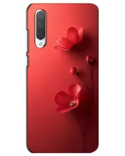 Чехол для Xiaomi Mi CC9e с картинкой «Маковые соцветия»