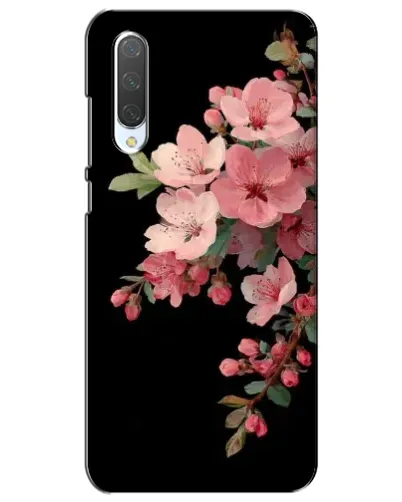 Чехол для Xiaomi Mi CC9e с картинкой «Розовая ветка сакуры»