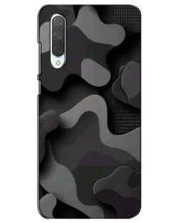 Чехол для Xiaomi Mi CC9e с картинкой «Темный абстрактный камуфляж»
