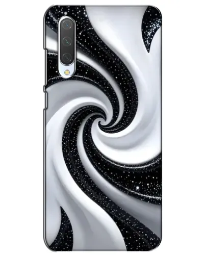 Чехол для Xiaomi Mi CC9e с картинкой «Черно-белая спираль» Чехол для Xiaomi Mi CC9e с картинкой «Черно-белая спираль»